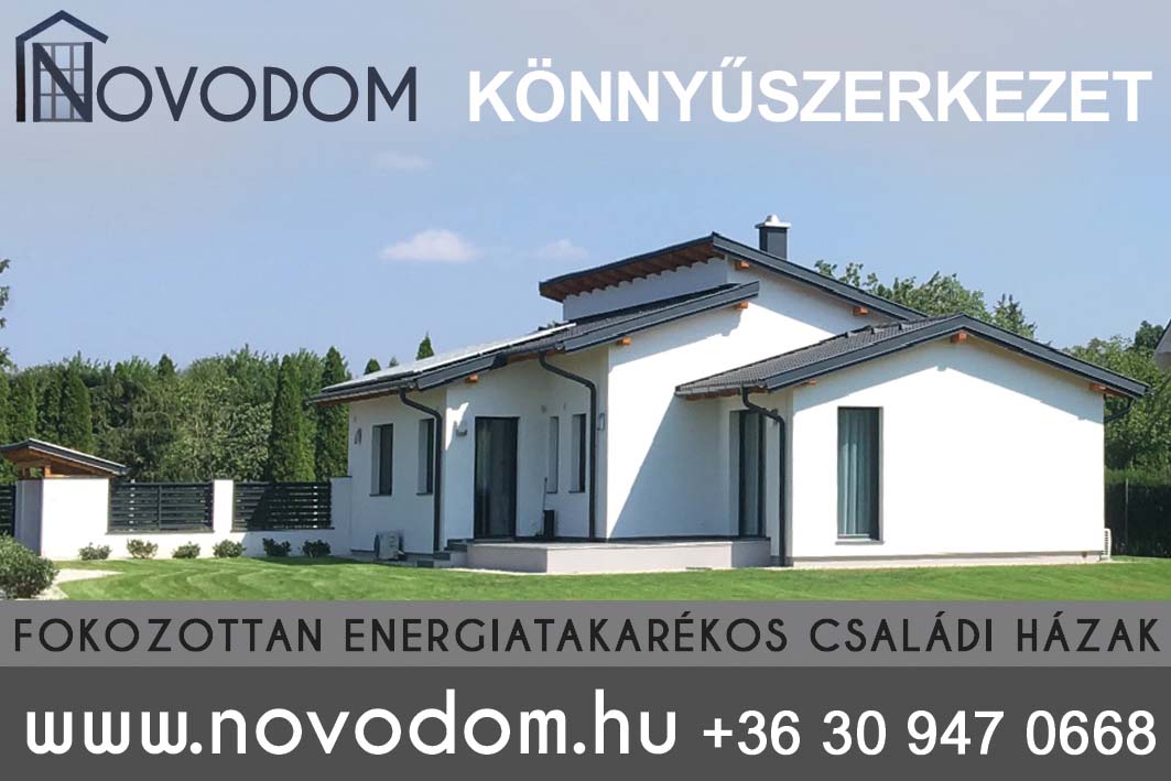 Novo Dom '94 Kft. - Novodom könnyűszerkezet 2021