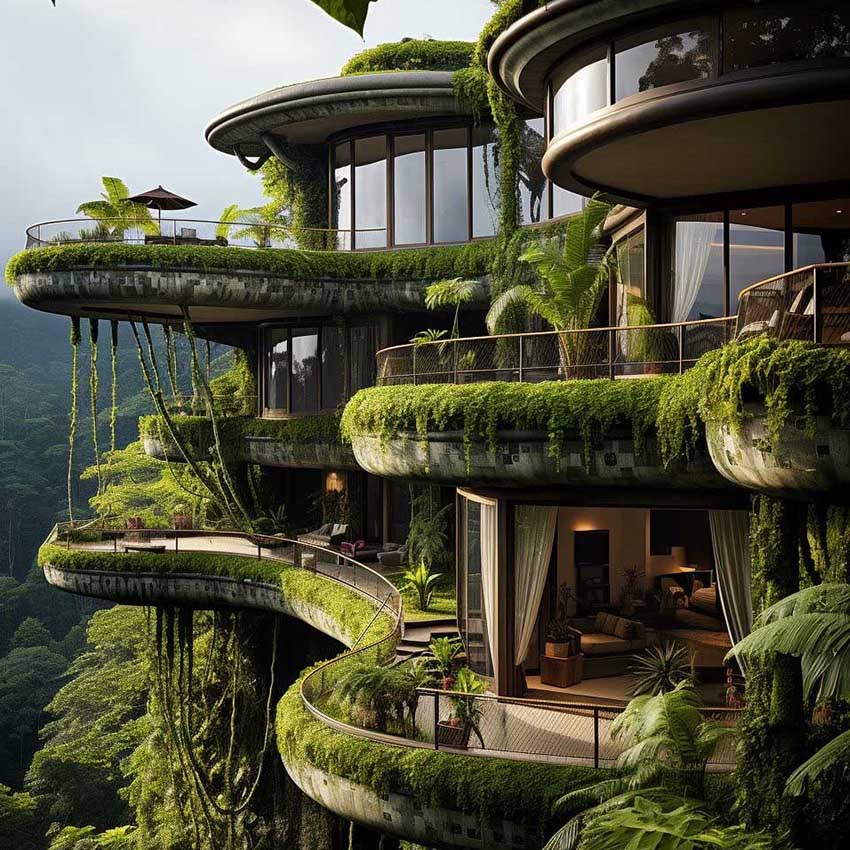 Curving Crest Villa