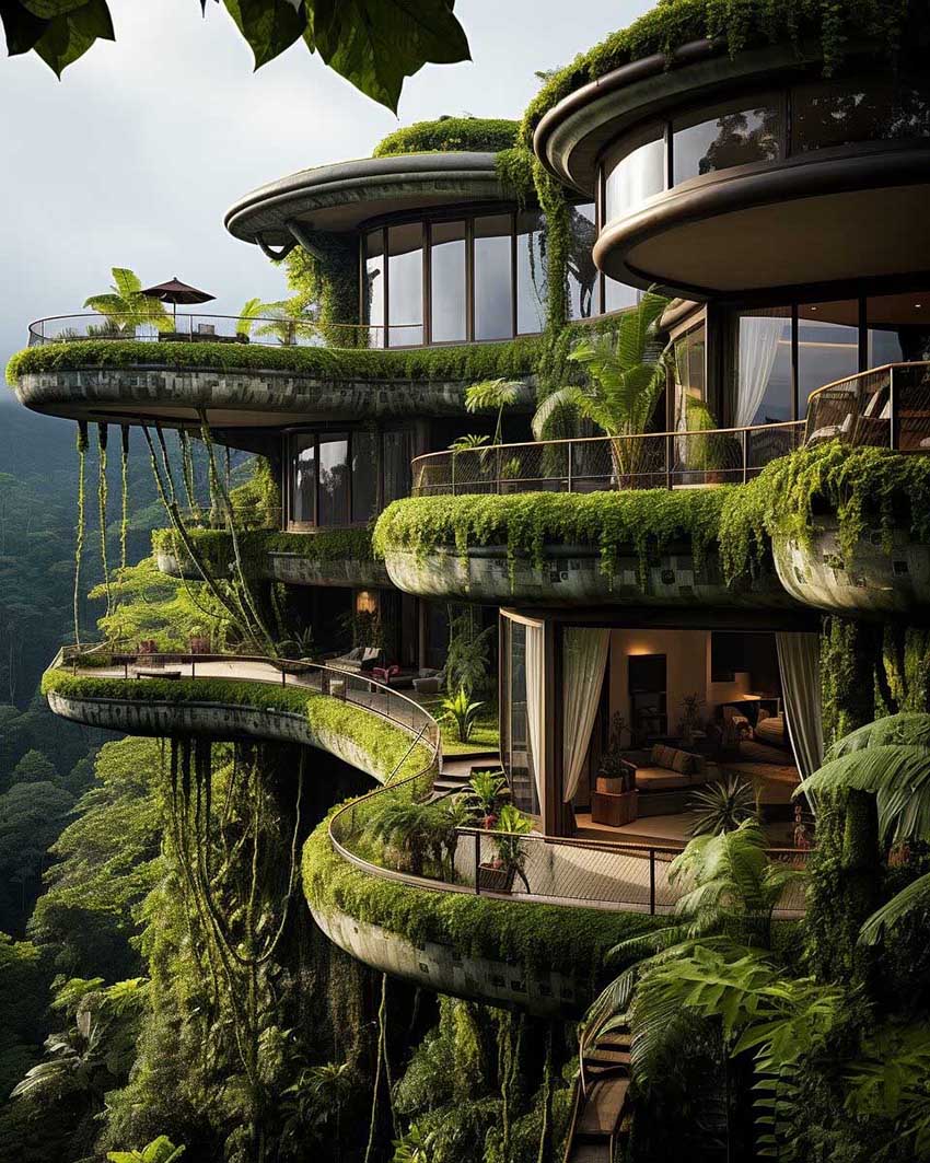 Curving Crest Villa