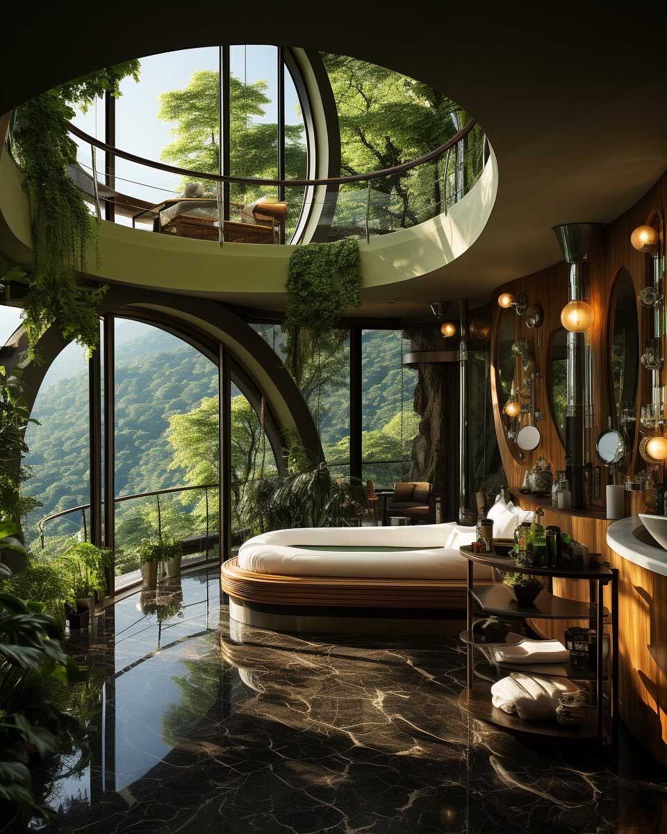 Curving Crest Villa