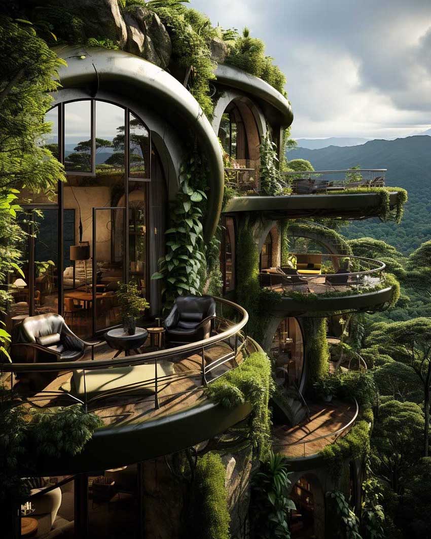 Curving Crest Villa