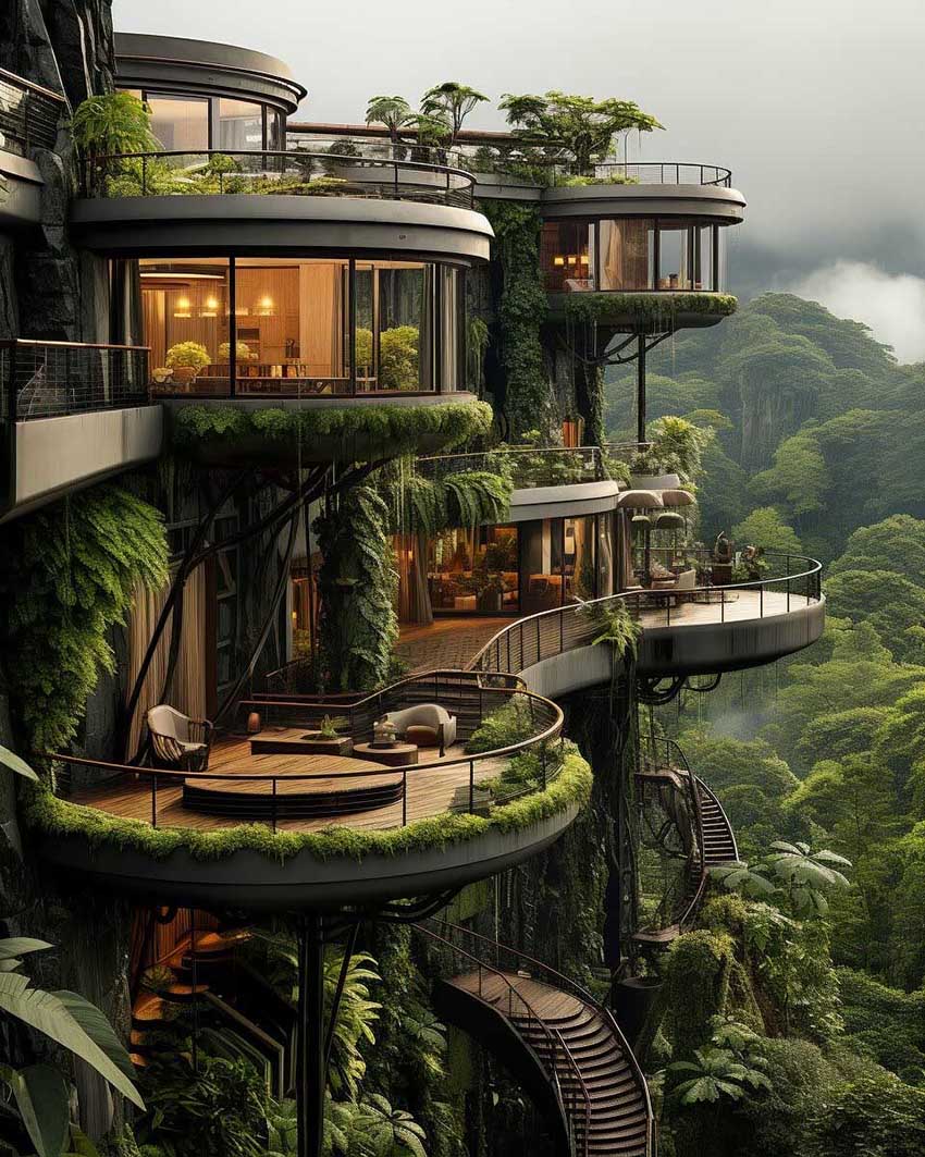 Curving Crest Villa