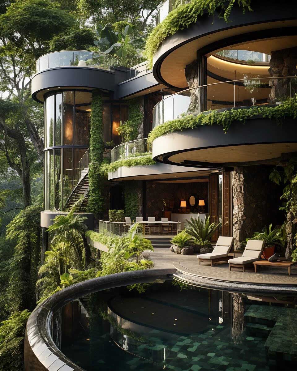 Curving Crest Villa