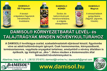 FAGYKÁROK MÉRSÉKLÉSE, FAGYKÁROK GYÓGYÍTÁSA, Damisol Kft. 2021