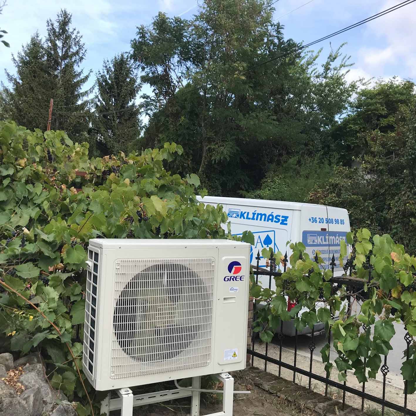 Klíma, Hőszivattyú, Légkezelő berendezések, Épületgépészet, Villanyszerelés, Napelem - KlímÁSZ