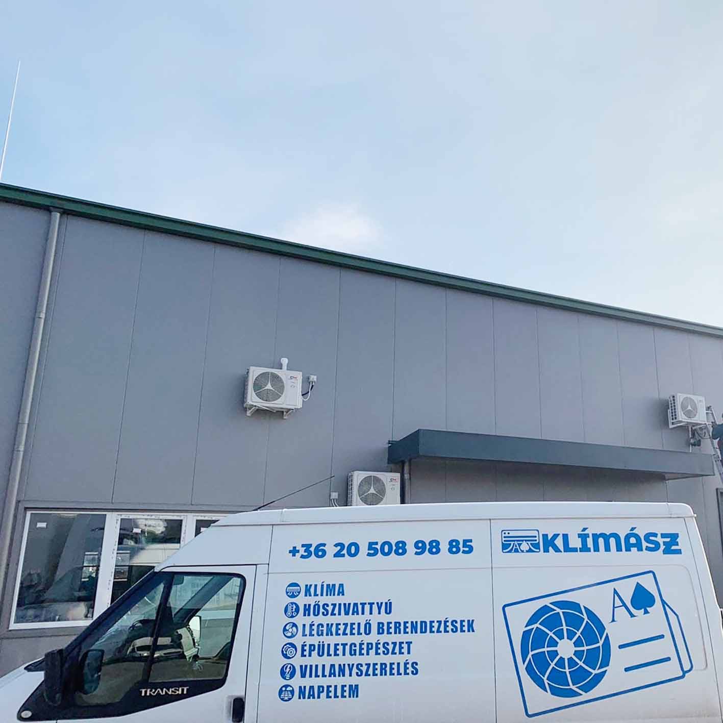 Klíma, Hőszivattyú, Légkezelő berendezések, Épületgépészet, Villanyszerelés, Napelem - KlímÁSZ