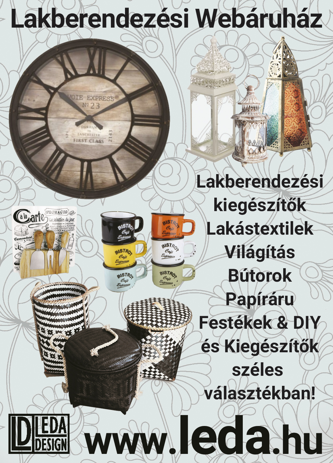 Leda Design Lakberendezési Webáruház