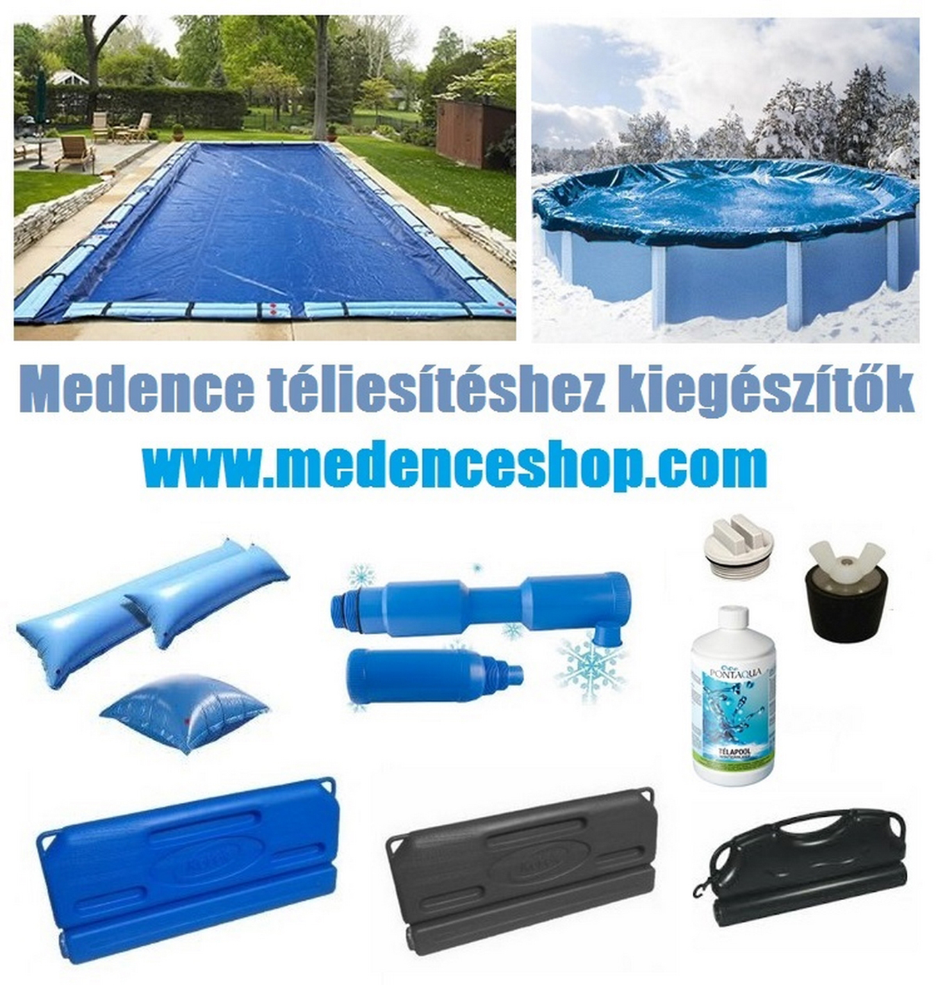 Medence kellékek nagy választékban