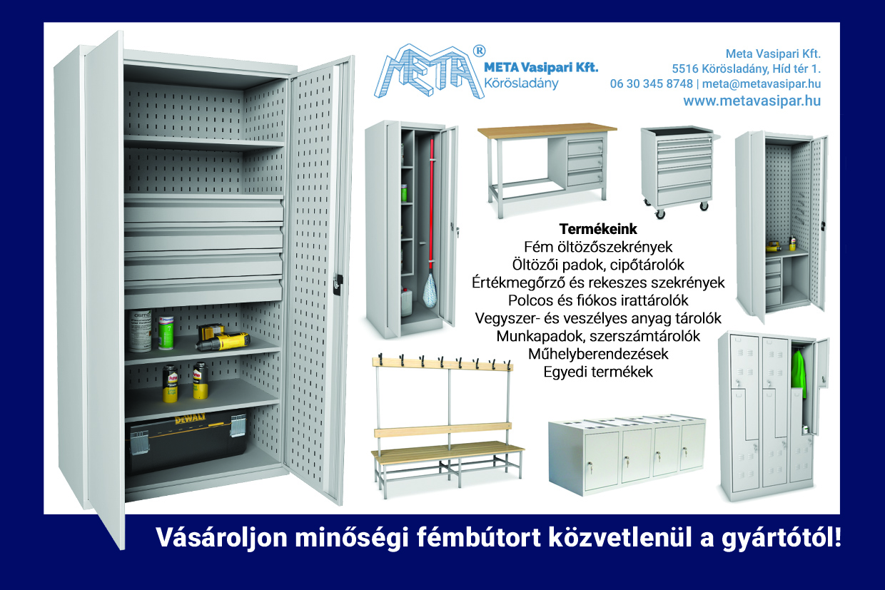 fémszekrények gyártása, elektrosztatikus porszórás, Meta Vasipari Kft. 2021
