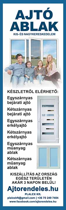 PLALEX Kft. – Nyílászárók kis- és nagykereskedelme, bejárati ajtó, erkélyajtó, ablak