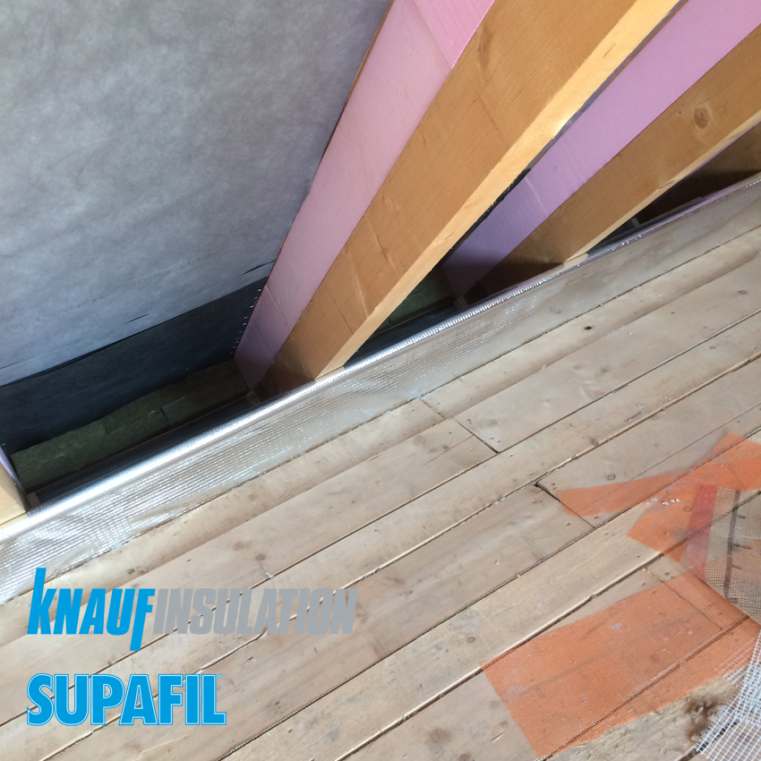 Knauf Insulation  - FÚJT ÜVEGGYAPOT SZIGETELÉS TETŐTÉRBEÉPÍTÉS ESETÉN
