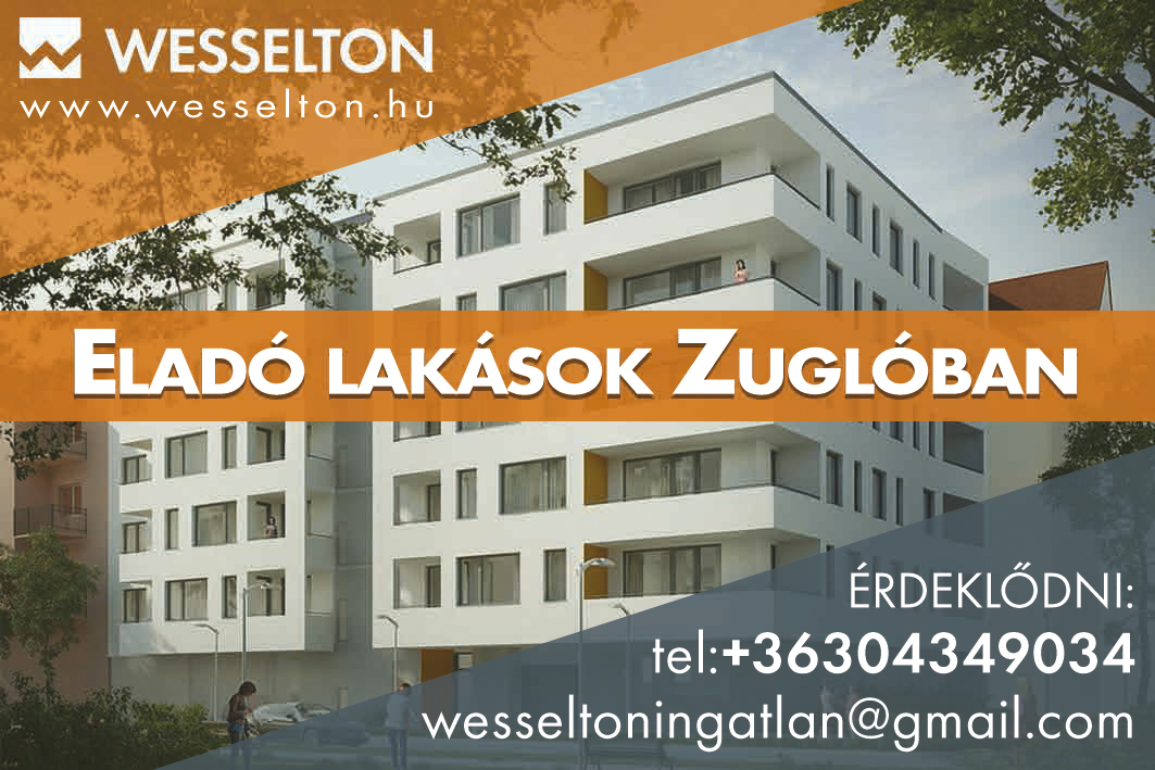 INGATLAN, LAKÓPARK BUDAPEST, XIV. Wesseltone